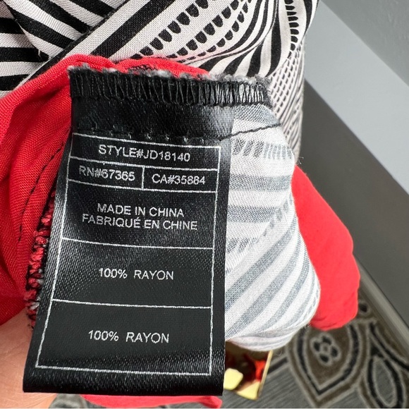 Jack By BB Dakota Steve Madden Nash Striped Sleeveless Dress Size 4 - Picture 8 of 11